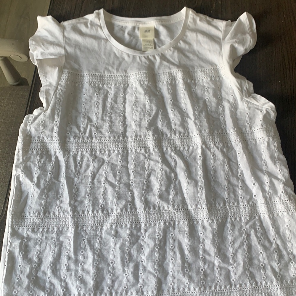 Women’s H&M White Cotton Shirt